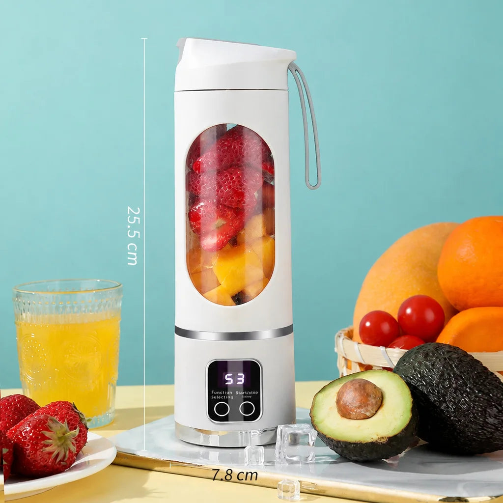Blender portable VEYRA : dimensions et gobelet